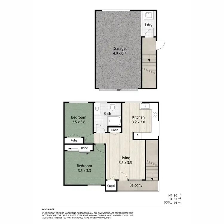 Floorplan of Homely apartment listing, 2/7 Nellie Street, Nundah QLD 4012