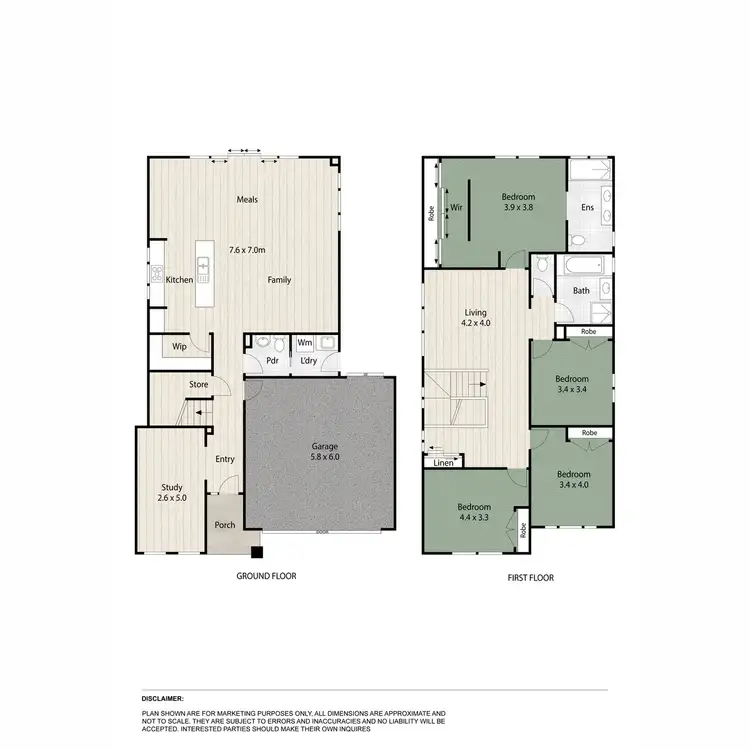 Floorplan of Homely house listing, 42 Dickson Crescent, North Lakes QLD 4509