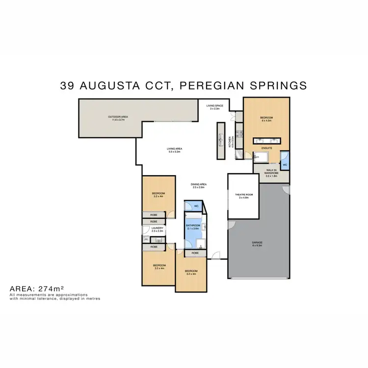 Floorplan of Homely house listing, 39 Augusta Circuit, Peregian Springs QLD 4573