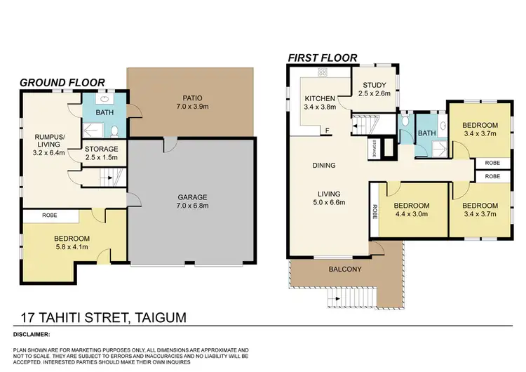 Floorplan of Homely house listing, 17 Tahiti Street, Taigum QLD 4018