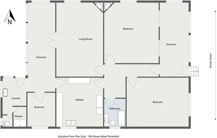 Floorplan of Homely house listing, 126 Rouse Street, Tenterfield NSW 2372