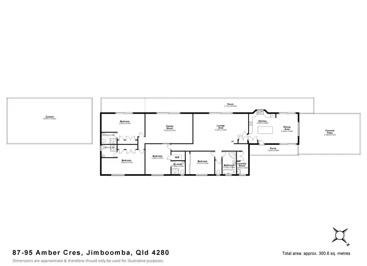 Floorplan of Homely house listing, 87-95 Amber Crescent, Jimboomba QLD 4280