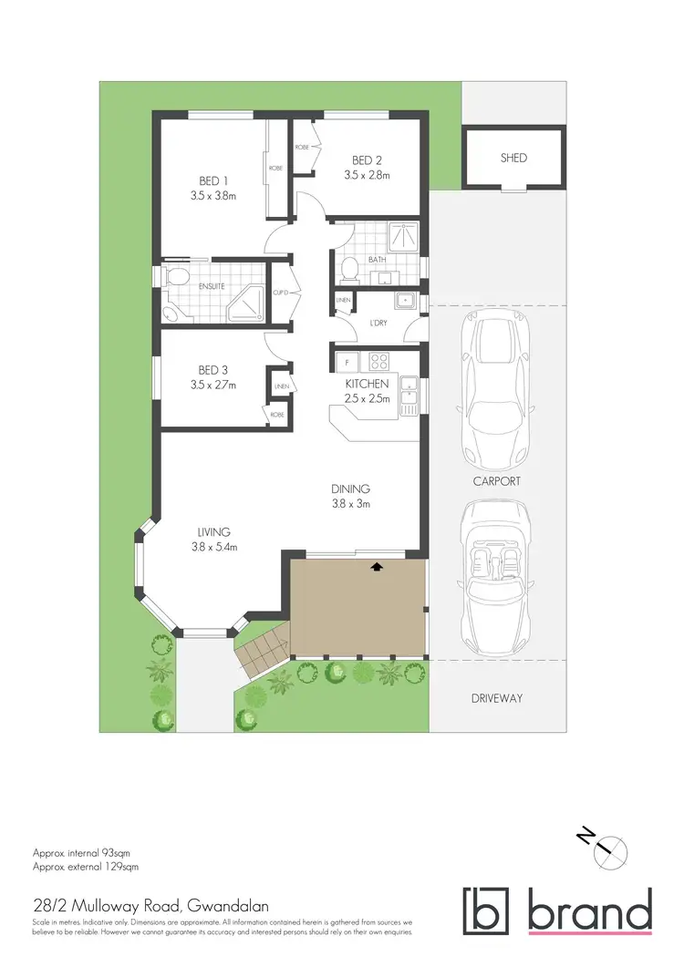 Floorplan of Homely house listing, 28/2 Mulloway Road, Chain Valley Bay NSW 2259