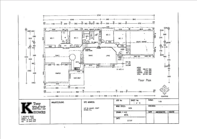 Floorplan of Homely house listing, 5 Avandel Court, Eatons Hill QLD 4037
