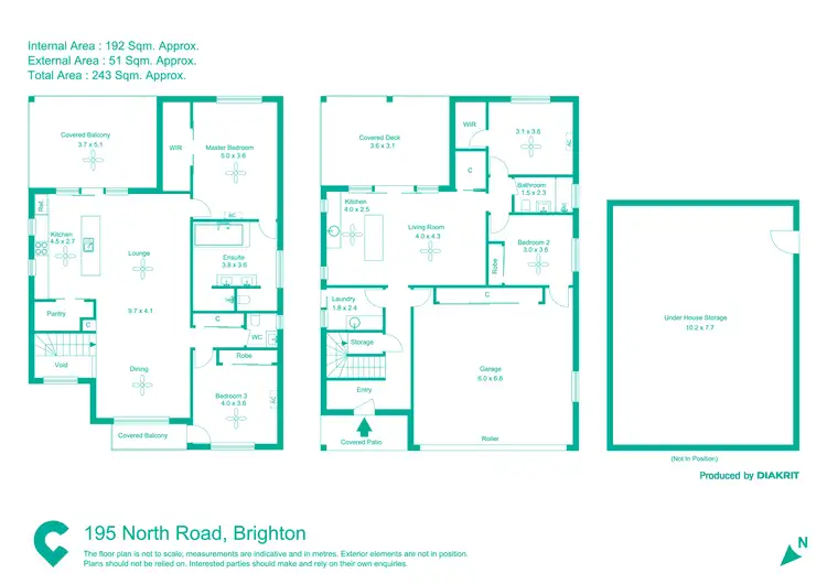 Floorplan of Homely house listing, 195 North Road, Brighton QLD 4017
