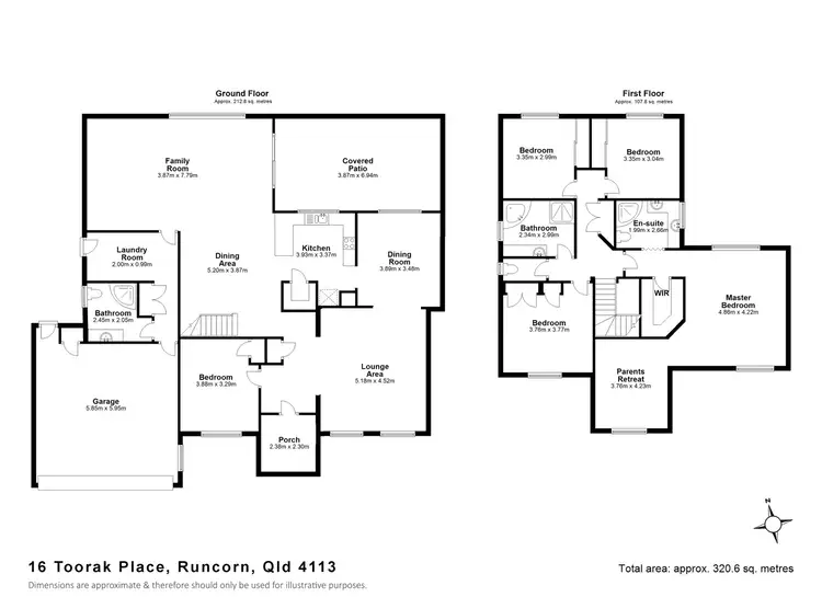 Floorplan of Homely house listing, 16 Toorak Place, Runcorn QLD 4113