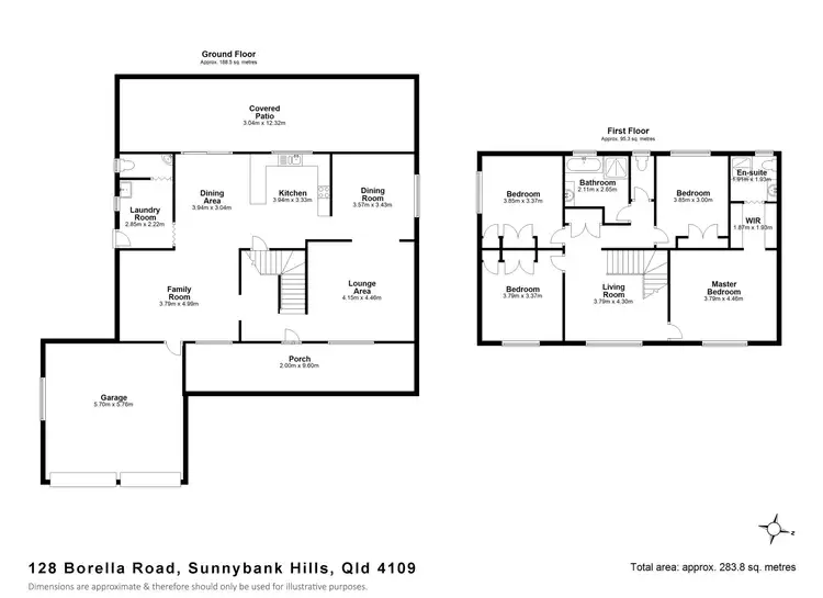 Floorplan of Homely house listing, 128 Borella Road, Sunnybank Hills QLD 4109