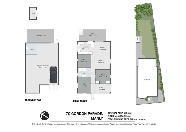 Floorplan of Homely house listing, 70 Gordon Parade, Manly QLD 4179