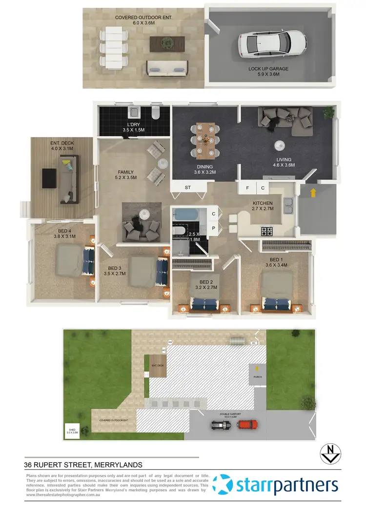 Floorplan of Homely house listing, 36 Rupert Street, Merrylands NSW 2160