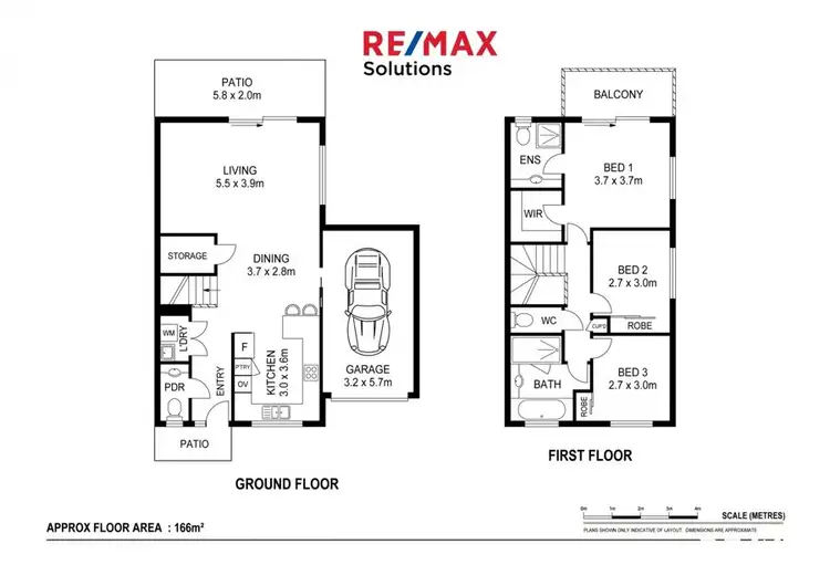 Floorplan of Homely townhouse listing, 1/71-77 Goodfellows Road, Kallangur QLD 4503