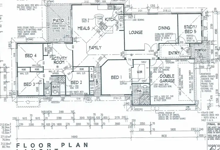 Floorplan of Homely house listing, 27 Crossing Drive, Eatons Hill QLD 4037