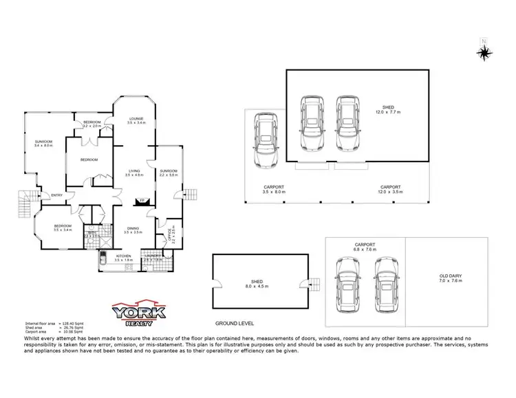 Floorplan of Homely house listing, 39 Gilberts Road, Glencoe QLD 4352