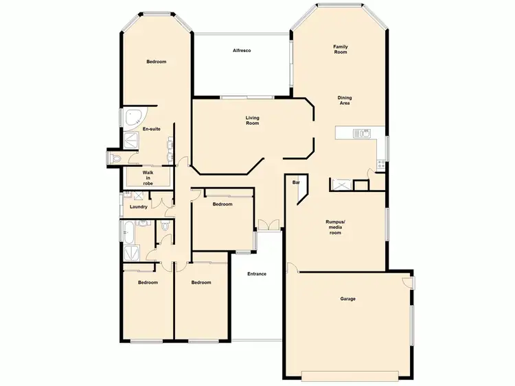 Floorplan of Homely house listing, 14 Citrus Court, Narangba QLD 4504
