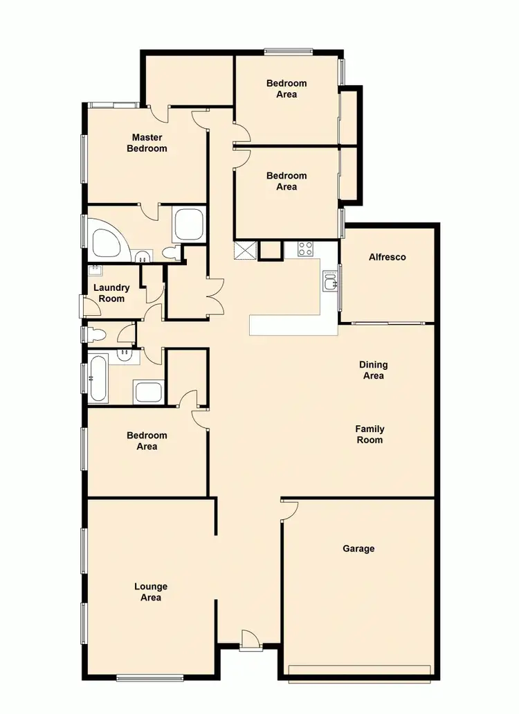 Floorplan of Homely house listing, 18 Kirrama Place, Forest Lake QLD 4078