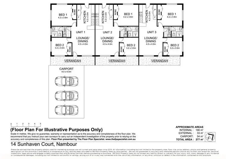 Floorplan of Homely block of units listing, 14 Sunhaven Court, Nambour QLD 4560