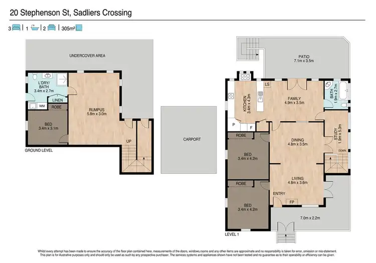 Floorplan of Homely house listing, 20 Stephenson Street, Sadliers Crossing QLD 4305