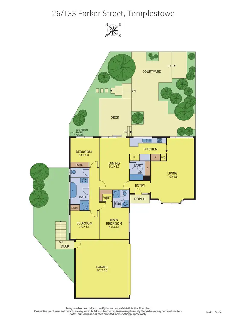 Floorplan of Homely unit listing, 26/133-135 Parker Street, Templestowe VIC 3106