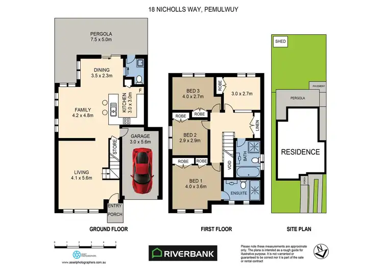 Floorplan of Homely house listing, 18 Nicholls Way, Pemulwuy NSW 2145
