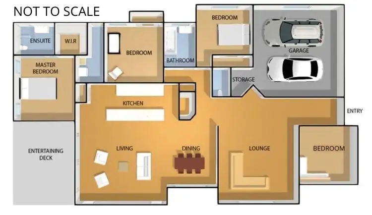 Floorplan of Homely house listing, 3 Old Davey Court, Coes Creek QLD 4560