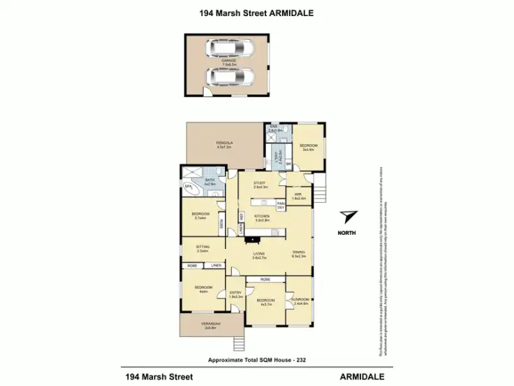 Floorplan of Homely house listing, 194 Marsh Street, Armidale NSW 2350