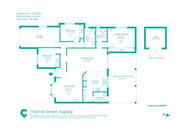 Floorplan of Homely house listing, 7 Palmer Street, Eagleby QLD 4207