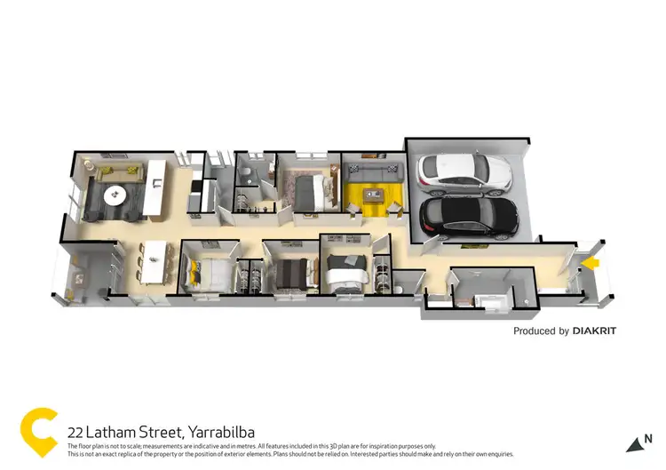 Floorplan of Homely house listing, 22 Latham Street, Yarrabilba QLD 4207