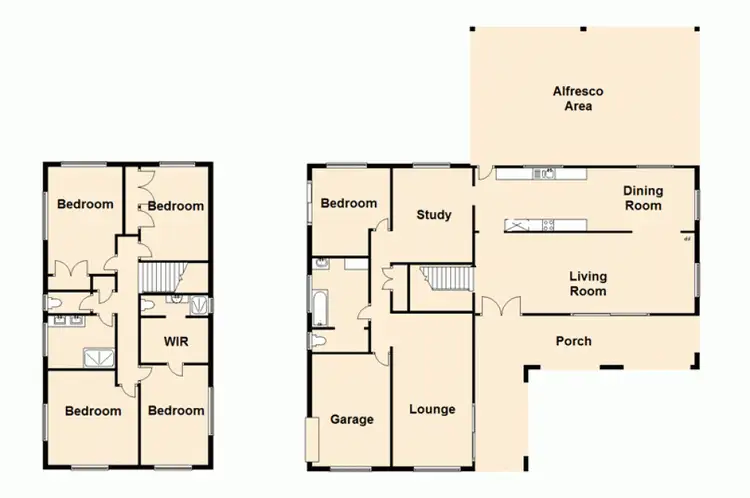 Floorplan of Homely rural property listing, 83 Beacon Street, Morayfield QLD 4506