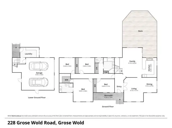 Floorplan of Homely rural property listing, 228 Grose Wold Road, Grose Wold NSW 2753