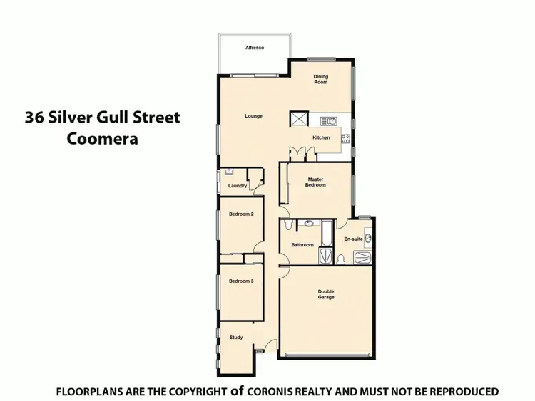Floorplan of Homely house listing, 36 Silver Gull St, Coomera QLD 4209
