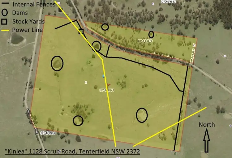 Floorplan of Homely rural property listing, 1128 Scrub Road, Tenterfield NSW 2372
