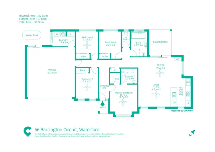 Floorplan of Homely house listing, z56 Barrington Circuit, Waterford QLD 4133