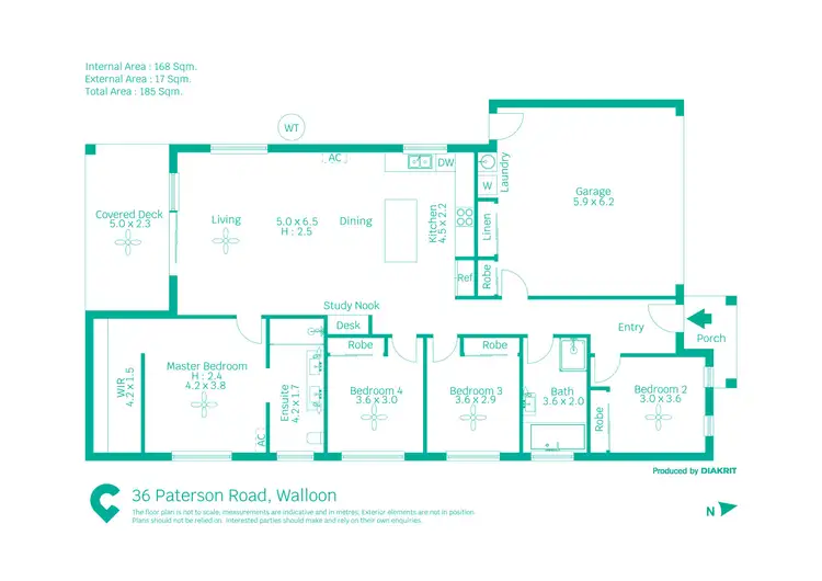 Floorplan of Homely house listing, 36 Paterson Road, Walloon QLD 4306