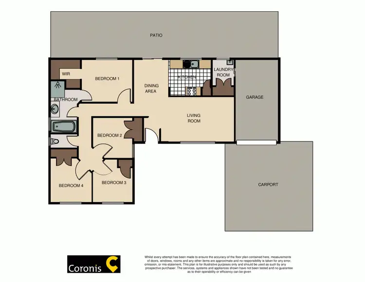Floorplan of Homely house listing, 32 Michael Avenue, Morayfield QLD 4506