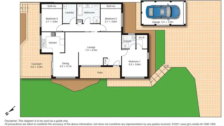 Floorplan of Homely villa listing, 1/22-26 Anzac Avenue, Denistone East NSW 2112
