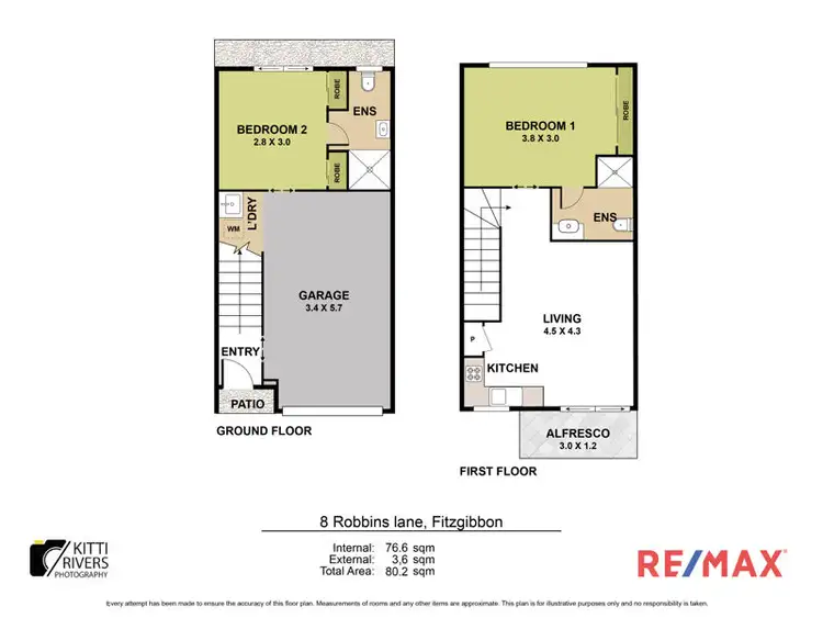 Floorplan of Homely house listing, 8 Robbins Lane, Fitzgibbon QLD 4018