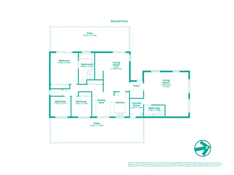 Floorplan of Homely house listing, 31 Chateau Street, Carseldine QLD 4034
