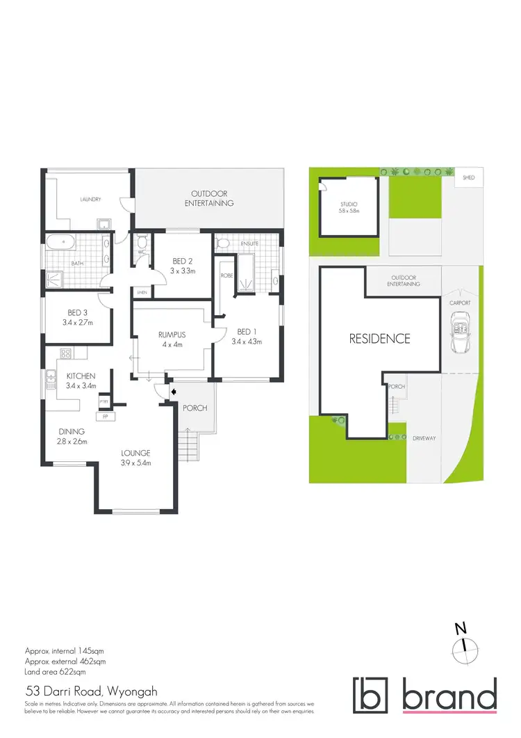 Floorplan of Homely house listing, 53 Darri Road, Wyongah NSW 2259
