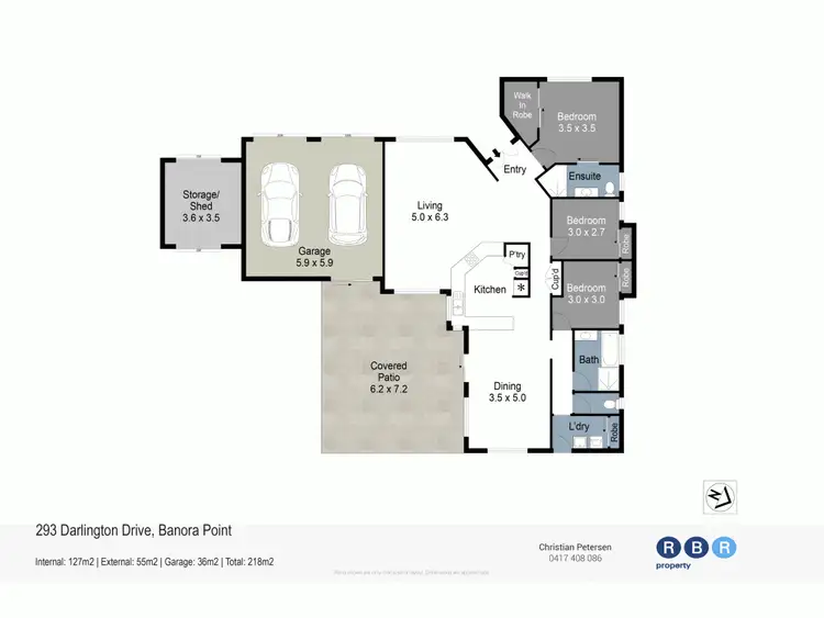 Floorplan of Homely house listing, 293 Darlington Drive, Banora Point NSW 2486