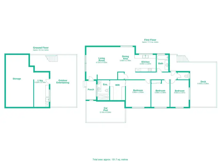 Floorplan of Homely house listing, 23 McAdam Street, Everton Park QLD 4053