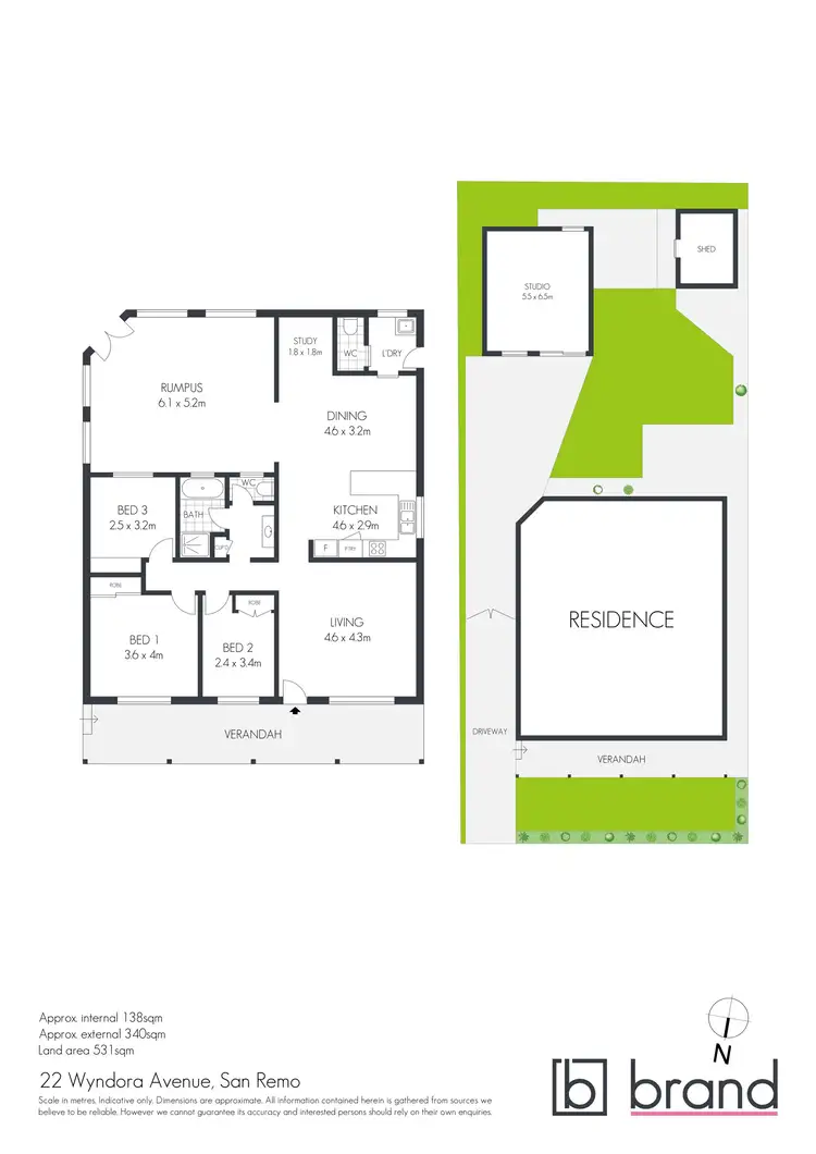 Floorplan of Homely house listing, 22 Wyndora Avenue, San Remo NSW 2262