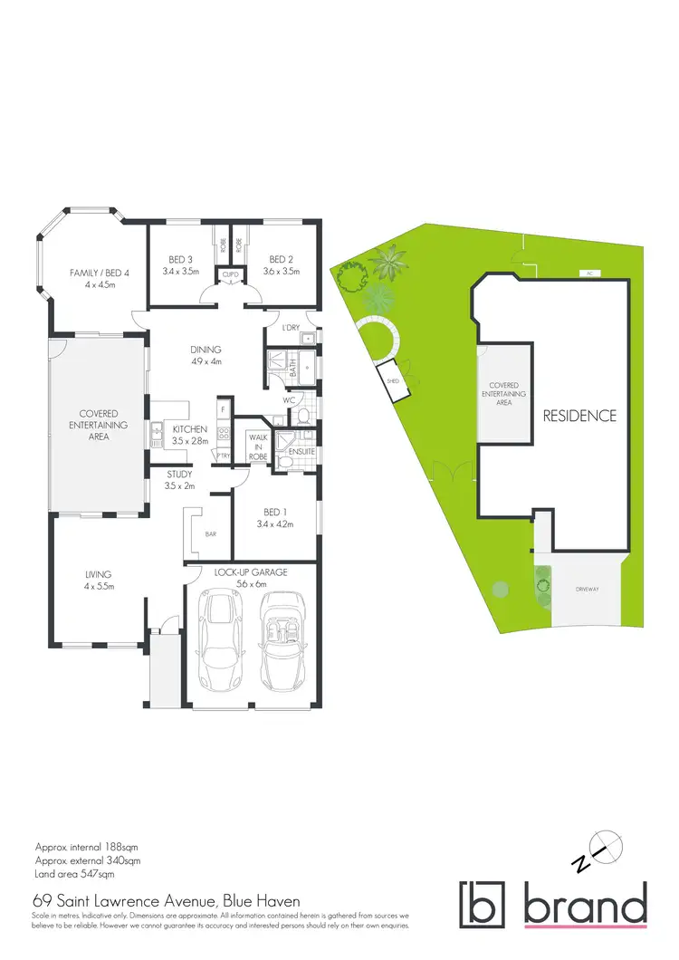Floorplan of Homely house listing, 69 St Lawrence Avenue, Blue Haven NSW 2262