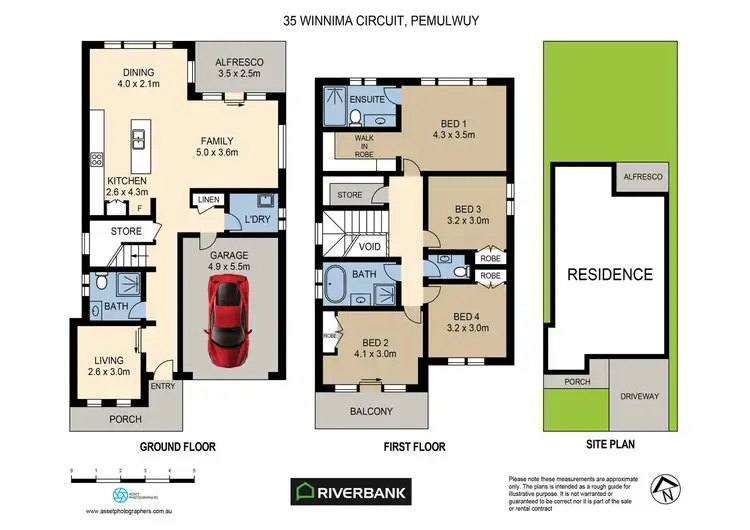 Floorplan of Homely house listing, 35 Winnima Circuit, Pemulwuy NSW 2145