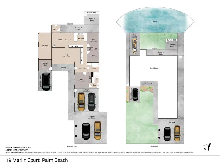 Floorplan of Homely house listing, 19 Marlin Ct, Palm Beach QLD 4221