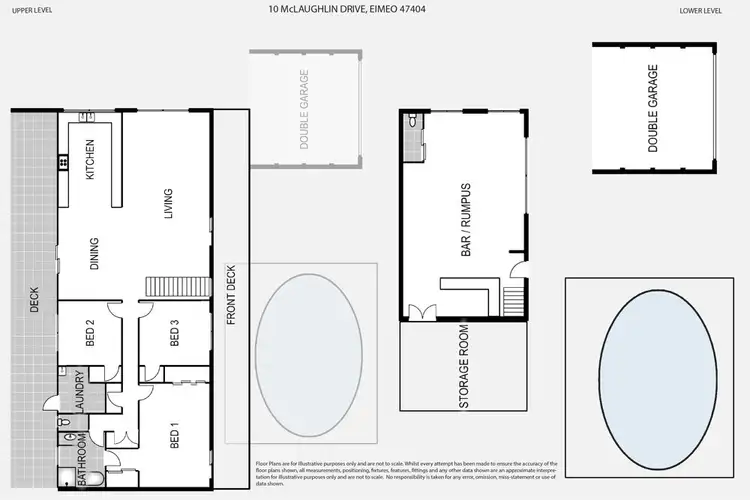 Floorplan of Homely house listing, 10 McLaughlin Drive, Eimeo QLD 4740