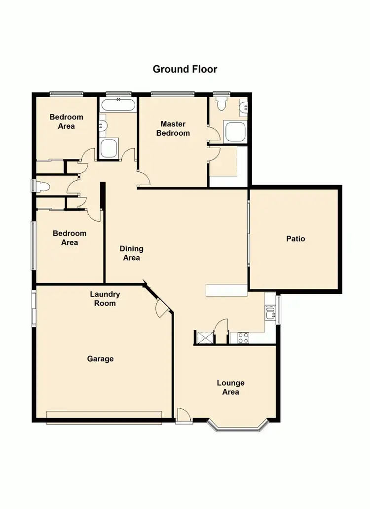 Floorplan of Homely house listing, 1 Mannix Place, Forest Lake QLD 4078