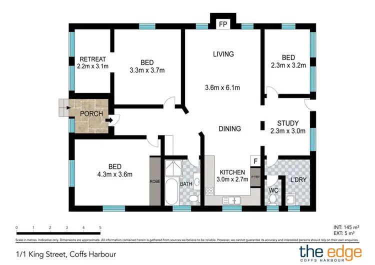 Floorplan of Homely house listing, 1/1b King Street, Coffs Harbour NSW 2450