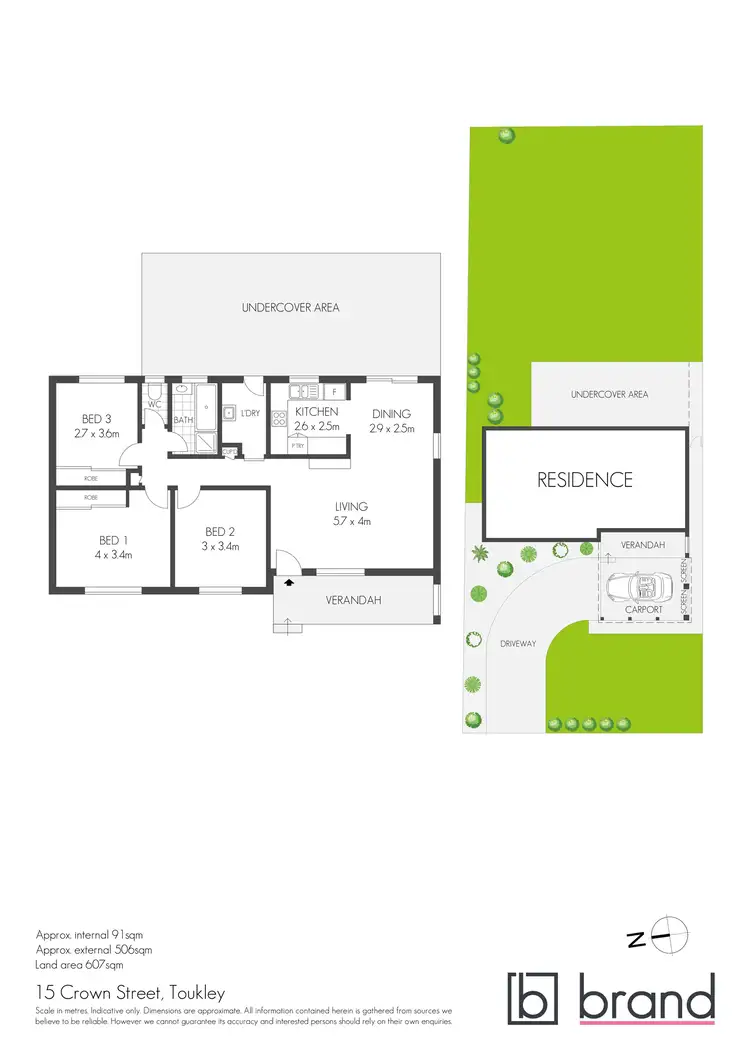 Floorplan of Homely house listing, 15 Crown Street, Toukley NSW 2263