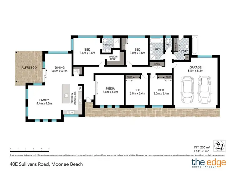 Floorplan of Homely house listing, 40e Sullivans Road, Moonee Beach NSW 2450