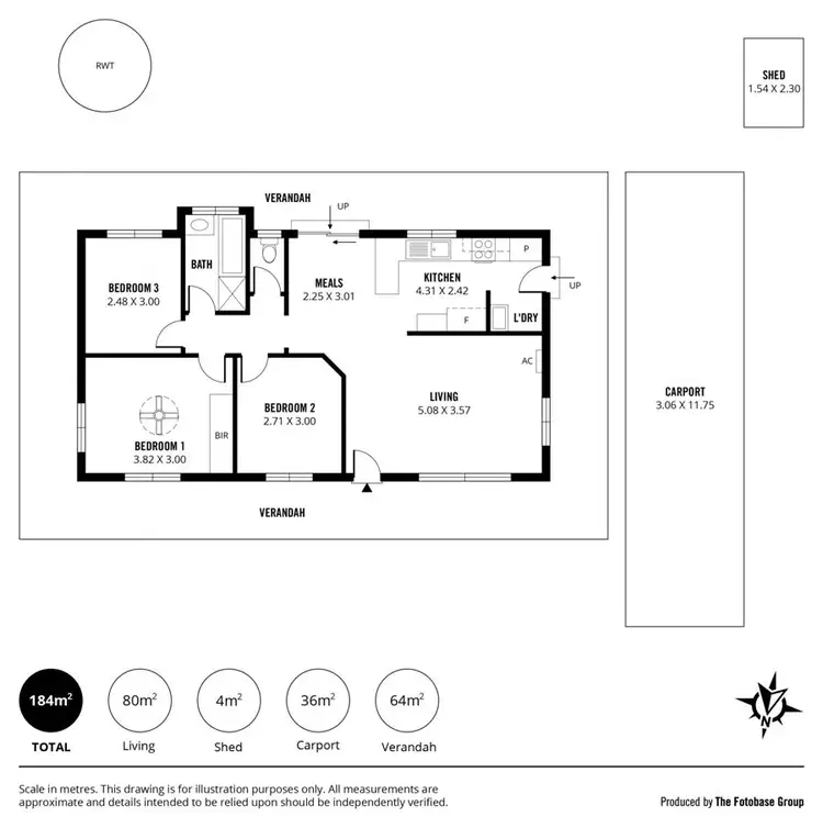 Floorplan of Homely house listing, 59 Tom Groggin Drive, Younghusband SA 5238