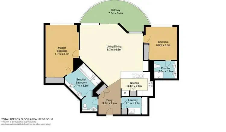 Floorplan of Homely unit listing, 142/15 Victoria Ave, Broadbeach QLD 4218